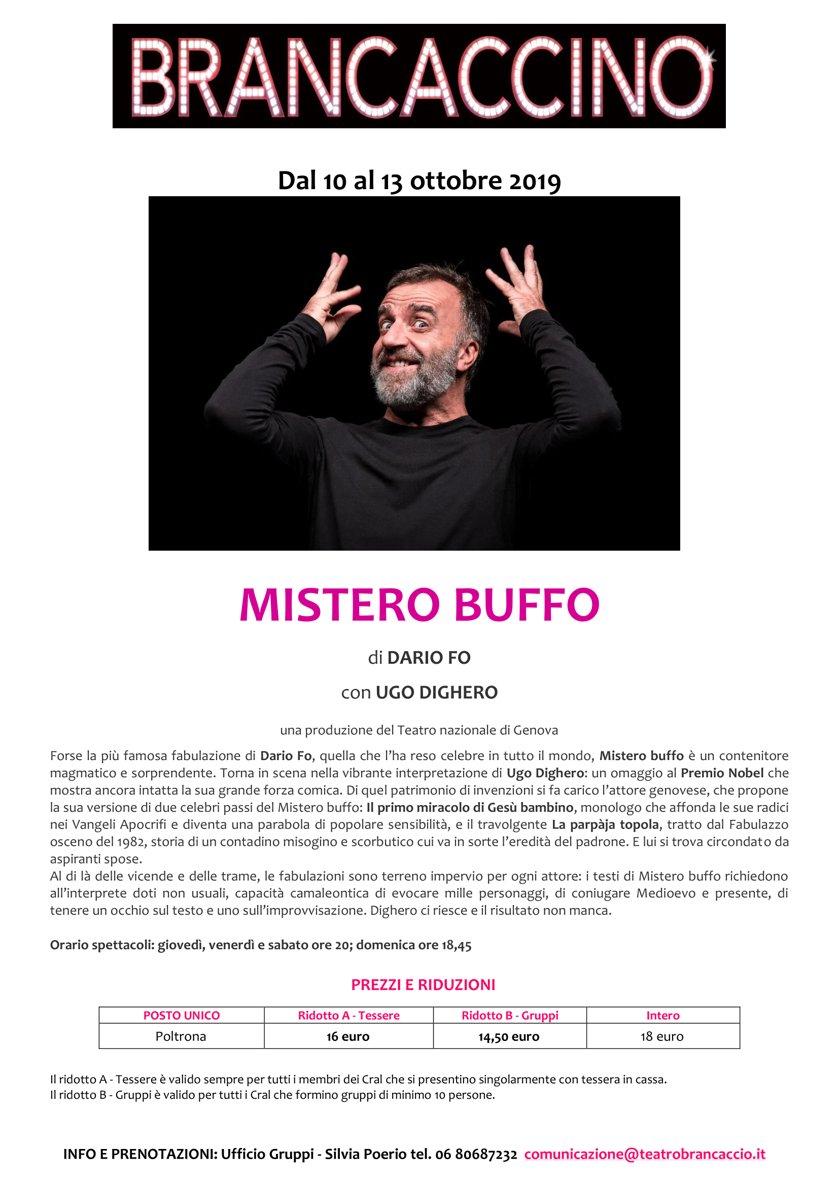 mister buffo brancaccino