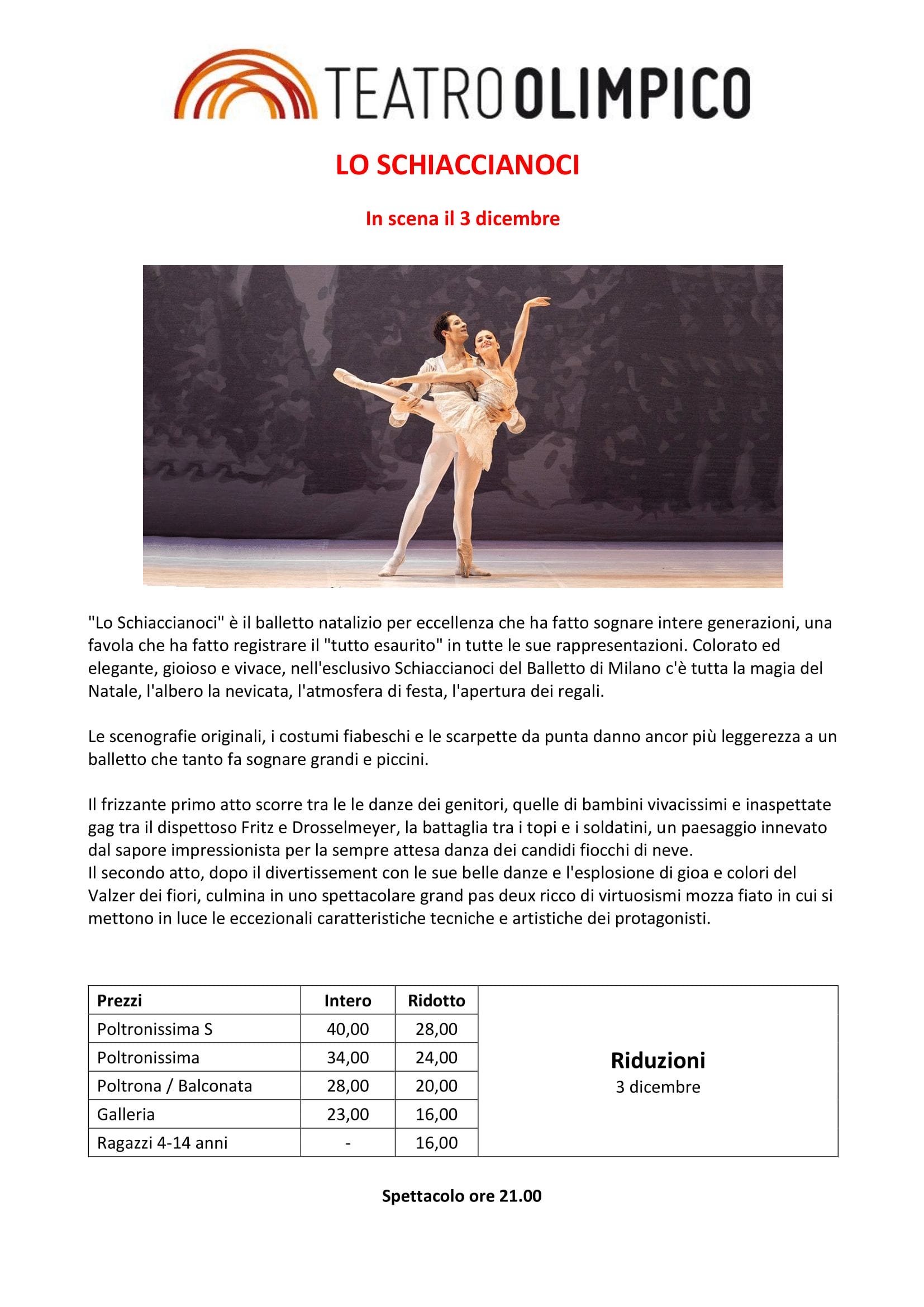 schiaccianoci teatro olimpico